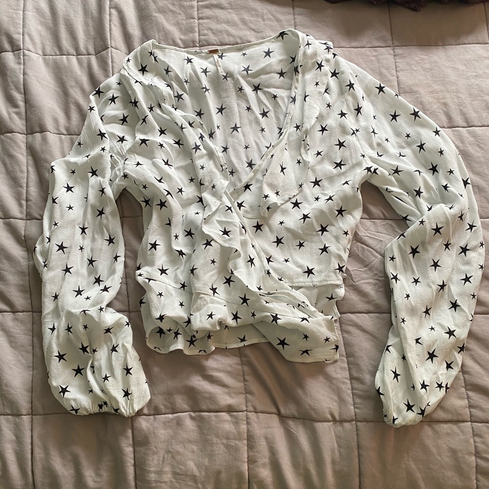 Free People star blouse